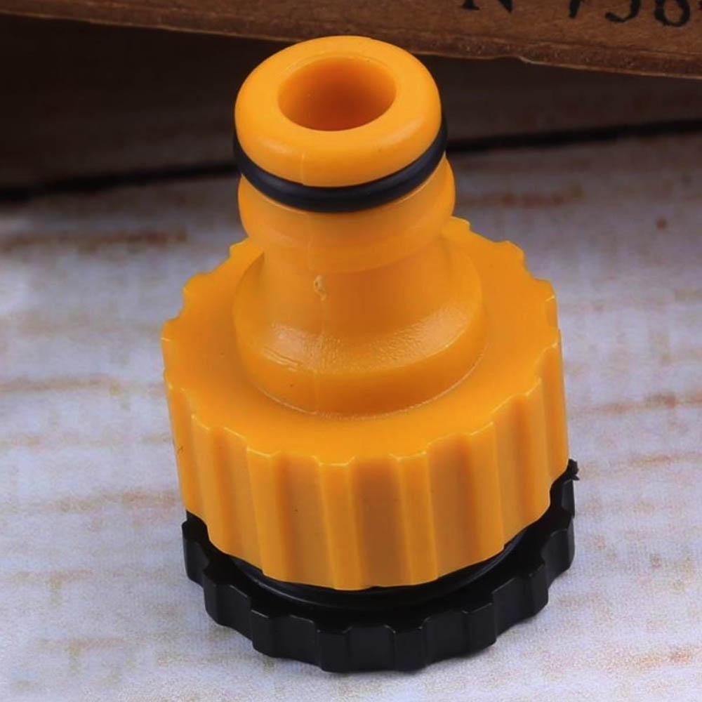 10 Uds 3/4 ",1/2" conector para manguera de riego de púas adaptador de conector de agua de grifo rápido adaptador de acoplamiento rápido herramienta de jardín de cinta de goteo