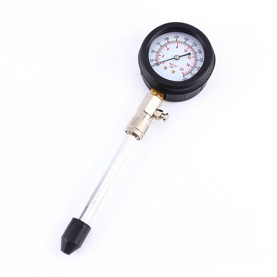 Pressure Meter Petrol Engine Compression Tester Test Gauge Kit Car Motorcycle Garage Tools+Case Digital Pressure Meter