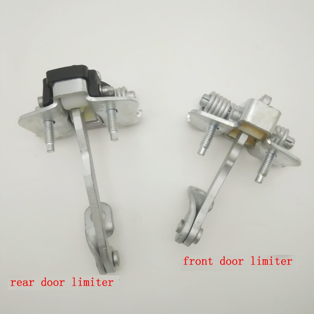 Limitador de Tope de puerta delantera de coche, bisagra de correa de retención para Peugeot 206 207 y Citroen C2, piezas: front and rear