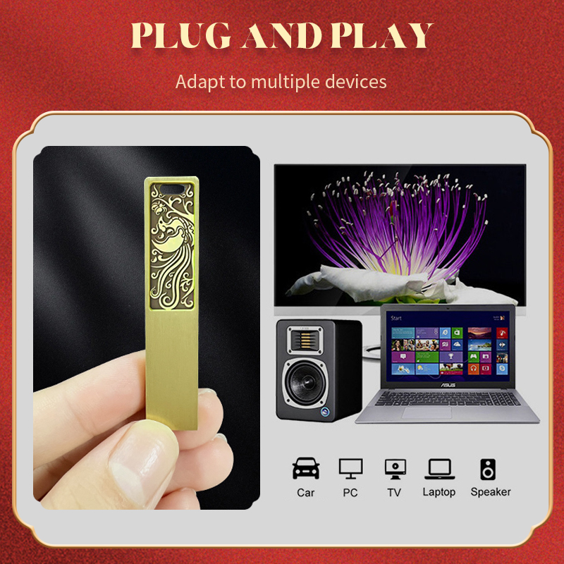 Walram USB-Blitz-Laufwerk 32GB 64GB 128GB Hochgeschwindigkeits-USB 2.0 Metall-Kuli-Laufwerk Erinnerung Stock wasserdicht kreative Geschäfts u Disk