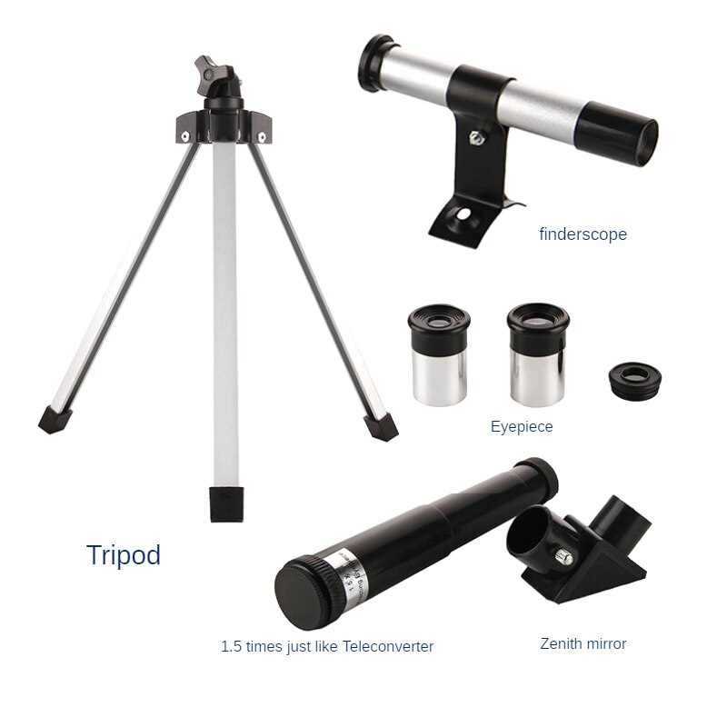 Professionele Zoom Astronomische Telescoop Met Telefoon Clip Hd Nachtzicht 90X Refractieve Diepe Ruimte Maan View Monoculaire Telescoop