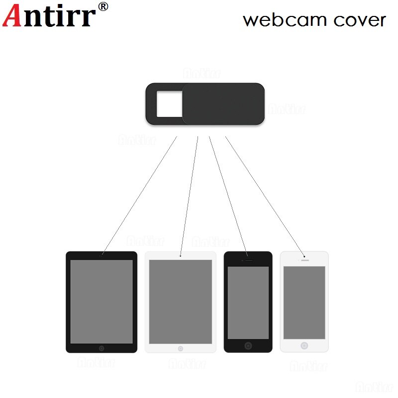 1pc webkamera deksel lukker kamera linse skjold glidefly plast personvern klistremerke til bærbar datamaskin pc telefon ultra tynn