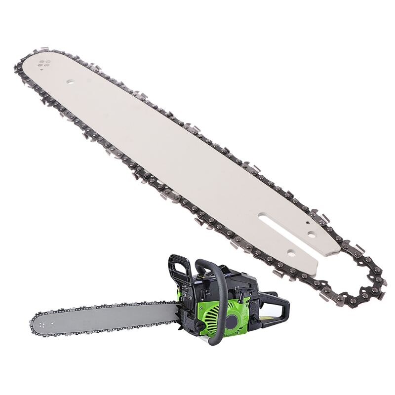 Barra de guía duradera de 16 pulgadas y cadena de sierra LP 50DL de 3/8 pulgadas, accesorios de cadenas para STIHL MS170, MS180, MS250, 1 Juego