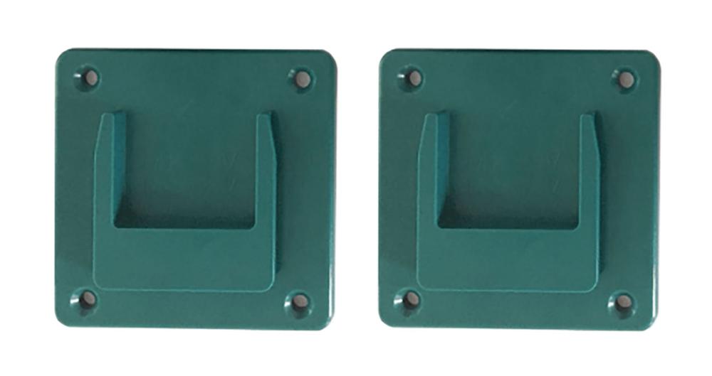 2 Pcs Elektrische Gereedschap Opslag Vaste Beugel Installatie Base Display Rack Voor Mukita Basch Dewolt Milwaukee Lithium Batterij Tool: For Makita Bosch