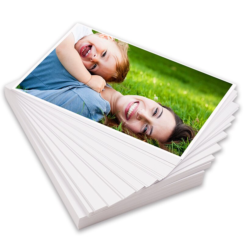 100 Vellen 4R 4X6 Glossy Printer Fotopapier Afdrukken Voor Inkjetprinters Camera 'S Camcorders School Kantoorbenodigdheden Supplies