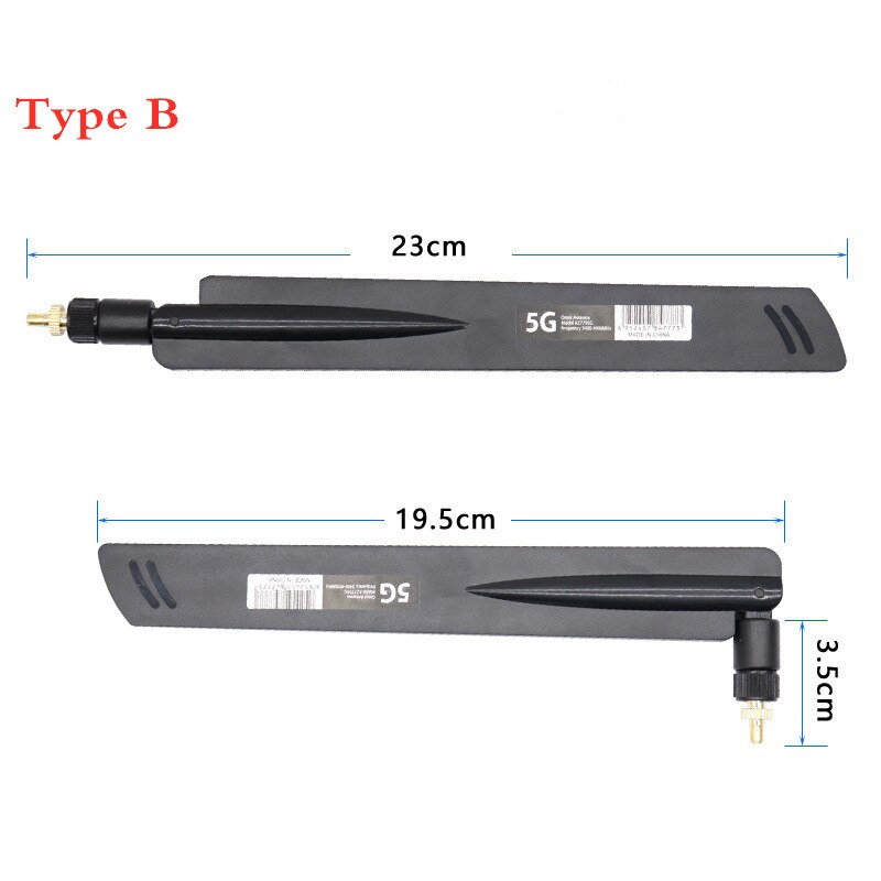 High gain 40/38 dbi signal booster wifi antenne 5g cpe pro router fold fuld band  ts9 interface 600-6000 mhz til huawei  b311 5 e 773