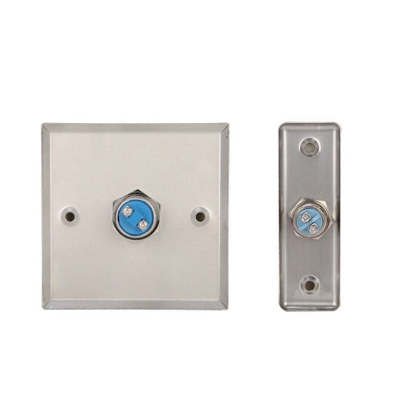 NO COM Gate Door Access Control System Door lock stainless steel key Release Exit Button Sensor Switch/door access push button
