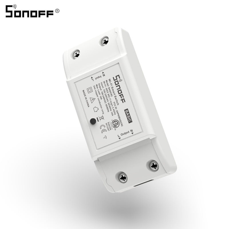 Sonoff Basic R2 Wifi Smart Switch Draadloze Afstandsbediening Diy Automatische Licht Domotica Relaismodule Controller Werken Met Google