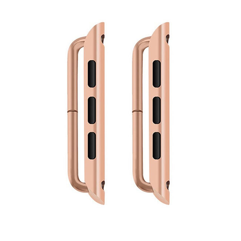 Adapter Stecker Für Apple Uhr Adapter 44mm 40mm 42mm 38mm 41mm 45mm Edelstahl verschluss iWatch Serie 8 7 6 5 4 3 SE: Beige / 12mm