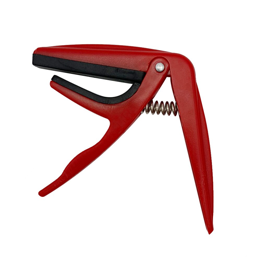 Capo para ukelele, accesorios para ukelele de una sola mano, cambio rápido, de Capotraste &quot;solo para ukelele&quot;: Red