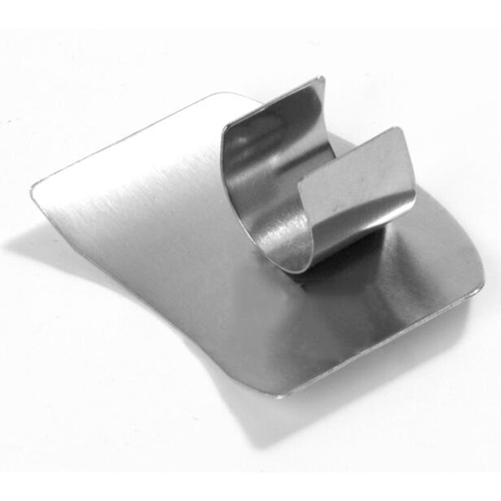 Protège-doigts protection doigt hacher tranche sûre acier inoxydable cuisine main protecteur couteau protection doigts outils: Default Title