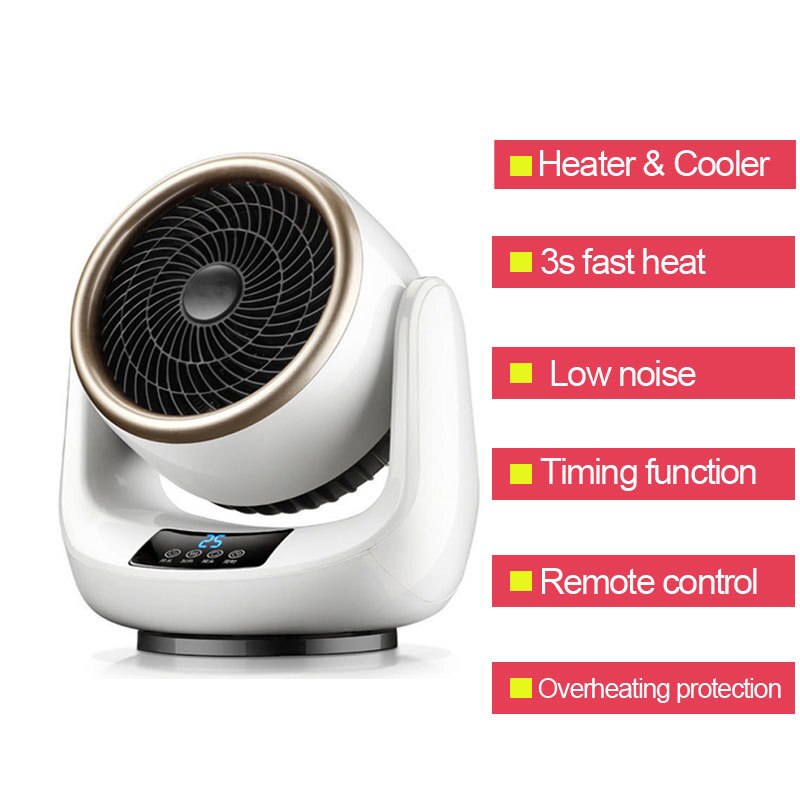 Radiateur électrique multifonction 220V, ventilateur, chauffage de la maison, pour la chambre ou le bureau, refroidisseur d'air