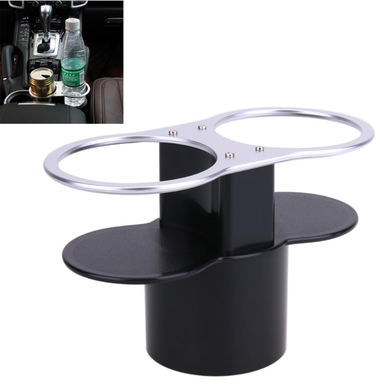 Universal dobbel hull bil koppholder / drikke holdere bil montering holder stativ bil brakett drikke holder