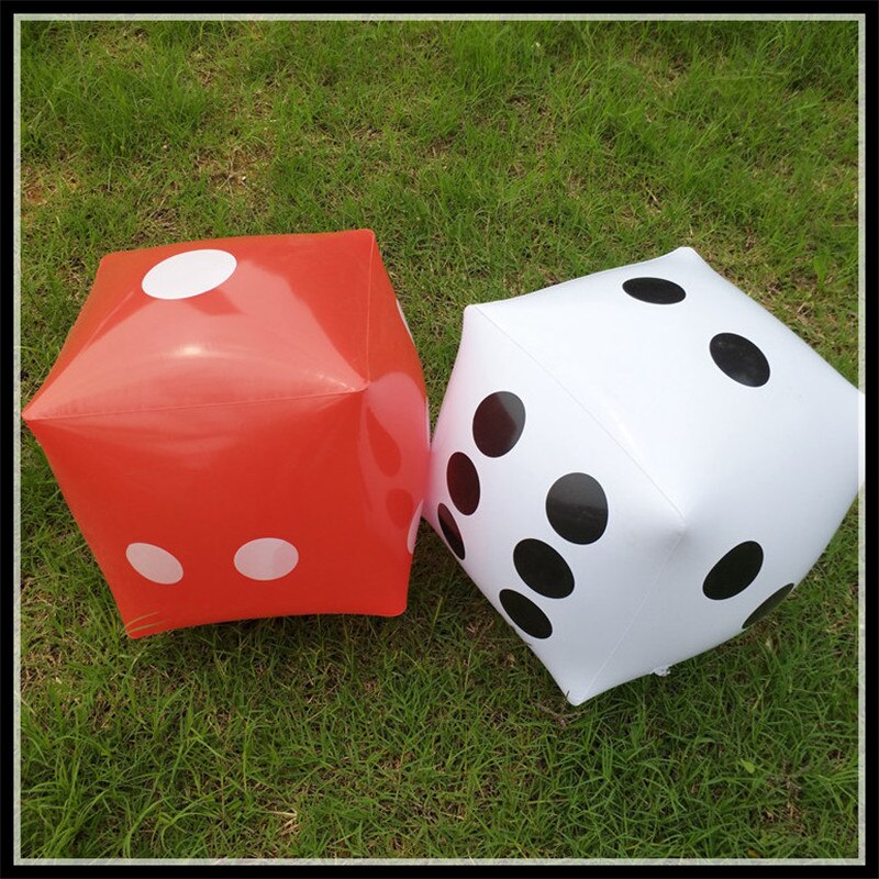 1pc Aufblasbare Luft Nummer Würfel 30*30cm Lustige Party Lieferungen Spielzeug Für freundlicher freundlicher Erwachsene Ich bin Freien Spiel spielen Würfel Wasser Spielzeug
