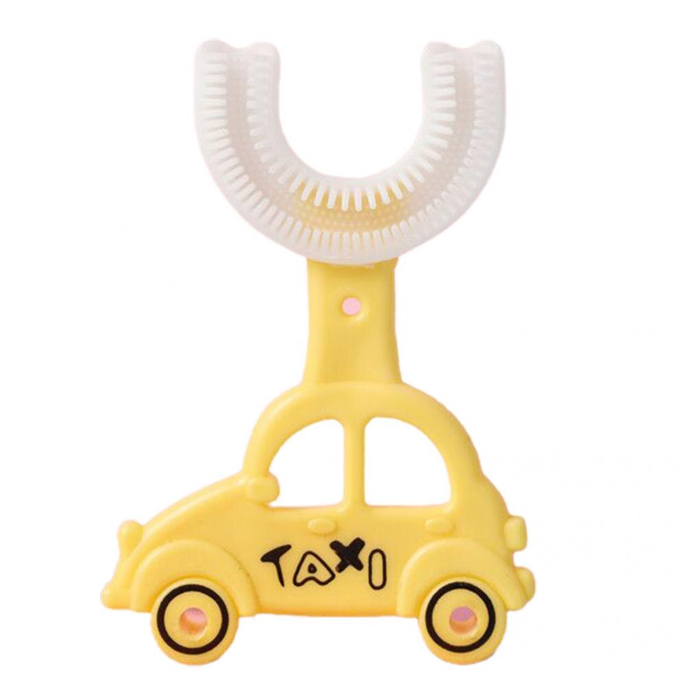 Children Toothbrush Portable Kids Toothbrush Eye-catching Labor-saving Cleansing Massage Infant Toothbrush Baby Supplies