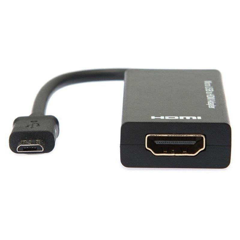 Micro-Usb Naar Hdmi Adapter Voor Tv Monitor 1080P Hd O Kabel En Hdmi Video Converter Voor Samsung huawei Htc Mhl Apparaat