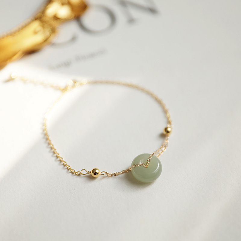Xiyanike Zilver Kleur Ronde Tian Armband Voor Vrouwen Meisjes Exquisite Charm Hand Sieraden