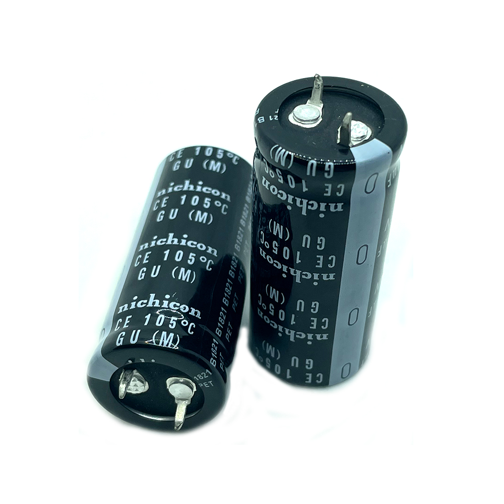 2 Stuks 400V/270Uf Nichicon Condensatoren Pitch 10Mm 270Uf 400V 22X50 25X40 25X45 25X50 30X30 30X35 30X40 30X50 35X25 35X30 35X35mm