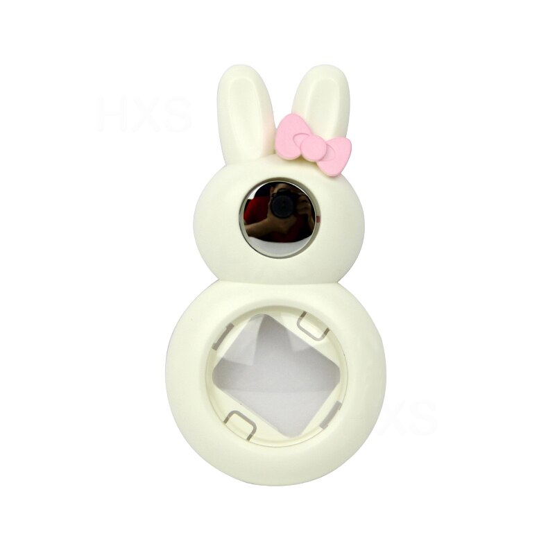 Close-up Lens with Selfie Mirror for FujiFilm Instax Mini 9, Instax Mini 8, Instax Mini 7s Instant Film Photo Camera: Rabbit Milky White