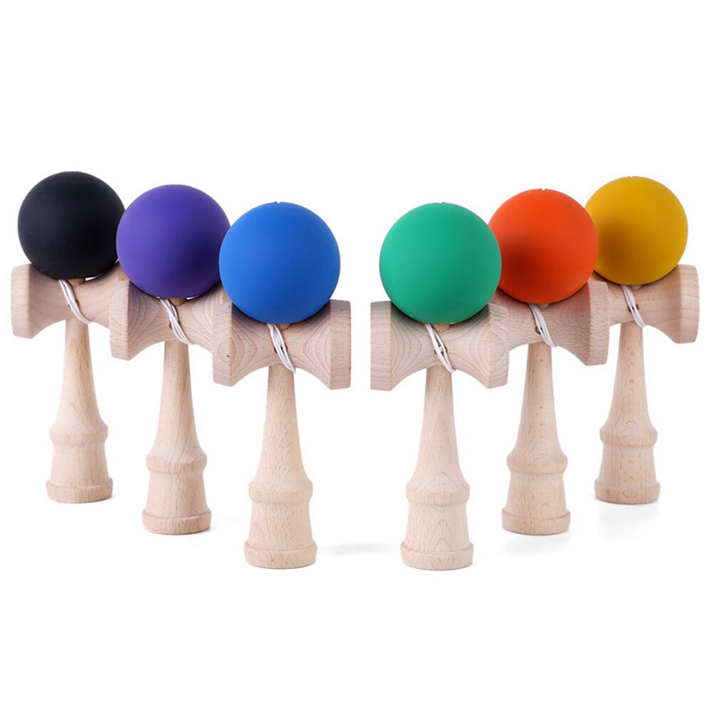 18CM giocattolo in legno Kendama professionale Kendama abile giocoleria palla istruzione gioco tradizionale bambini adulto sollievo dallo Stress Zabawk