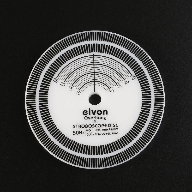 Für LP Vinyl Rekord Plattenspieler Phono Drehzahlmesser Kalibrierung Abstand Messgerät Winkelmesser Rabatt Stabilisator