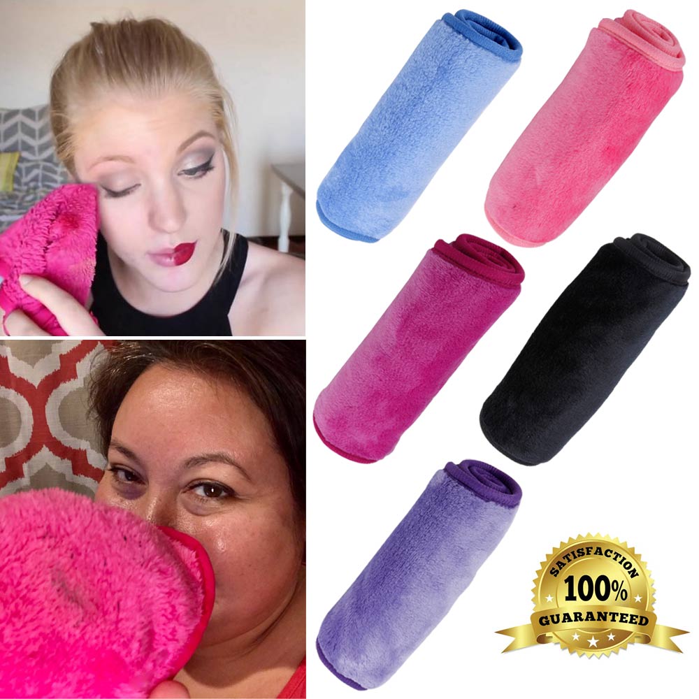 Make-Up Remover Handdoek 40*17 Cm Microfiber Make-Up Remover Doek Reinigen Handdoek Herbruikbare Veeg Doek Gezichtsverzorging Make-Up Verwijderen spons