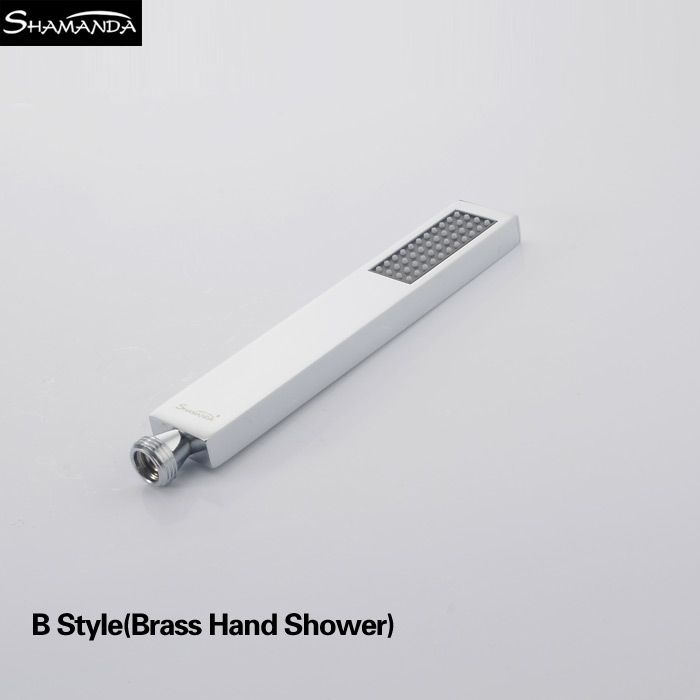 Solid Brass Chrome Hand Shower Several Styles Handheld Showers with Shower Holder,Shower Hose Bathroom Products: 20291