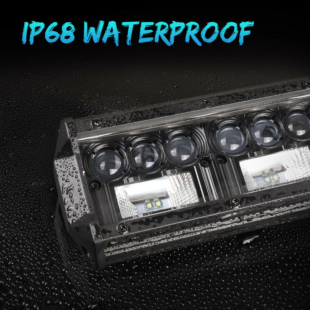 Nlpearl-Barra de luz Led de trabajo 5D CREE, 50W, 100W, 200W, para todoterreno, Jeep 4x4, ATV, camión, tractores, 12V, 24V