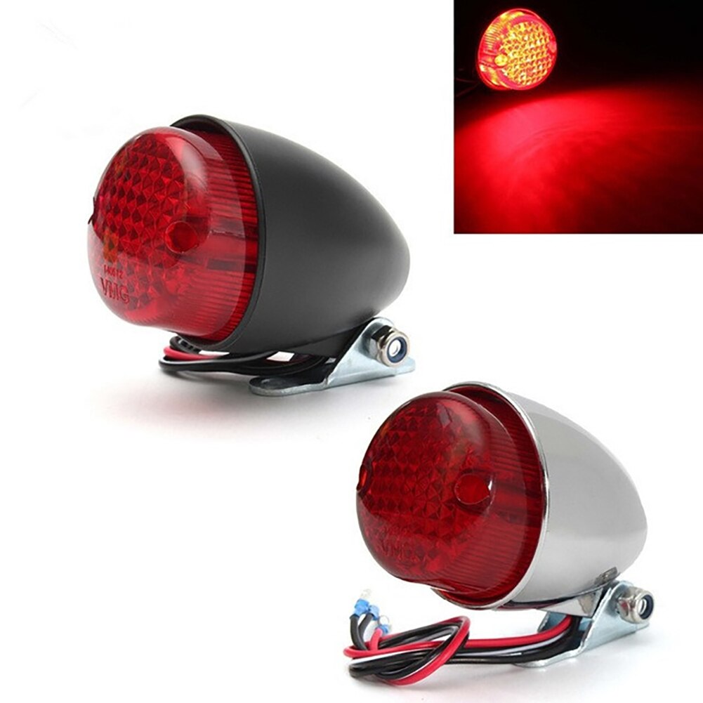 Feu Arrière Universel Pour Moto 12V - Feu Stop & Arrière - Étanche - Pour Enduro, Dirt Bike, Scooter