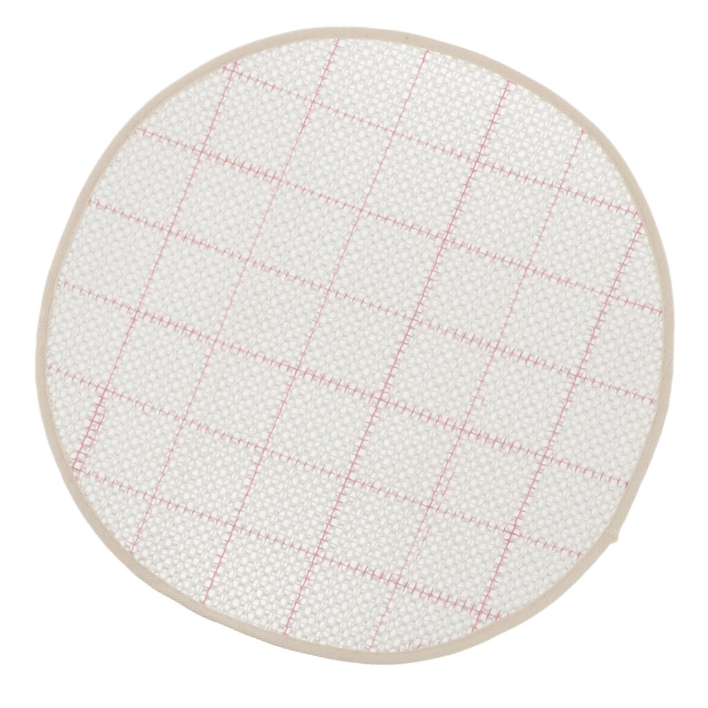 Round Blank Latch Hook Rug Canvas Rug Hooking Carpet Mat Making DIY Crafts 18''