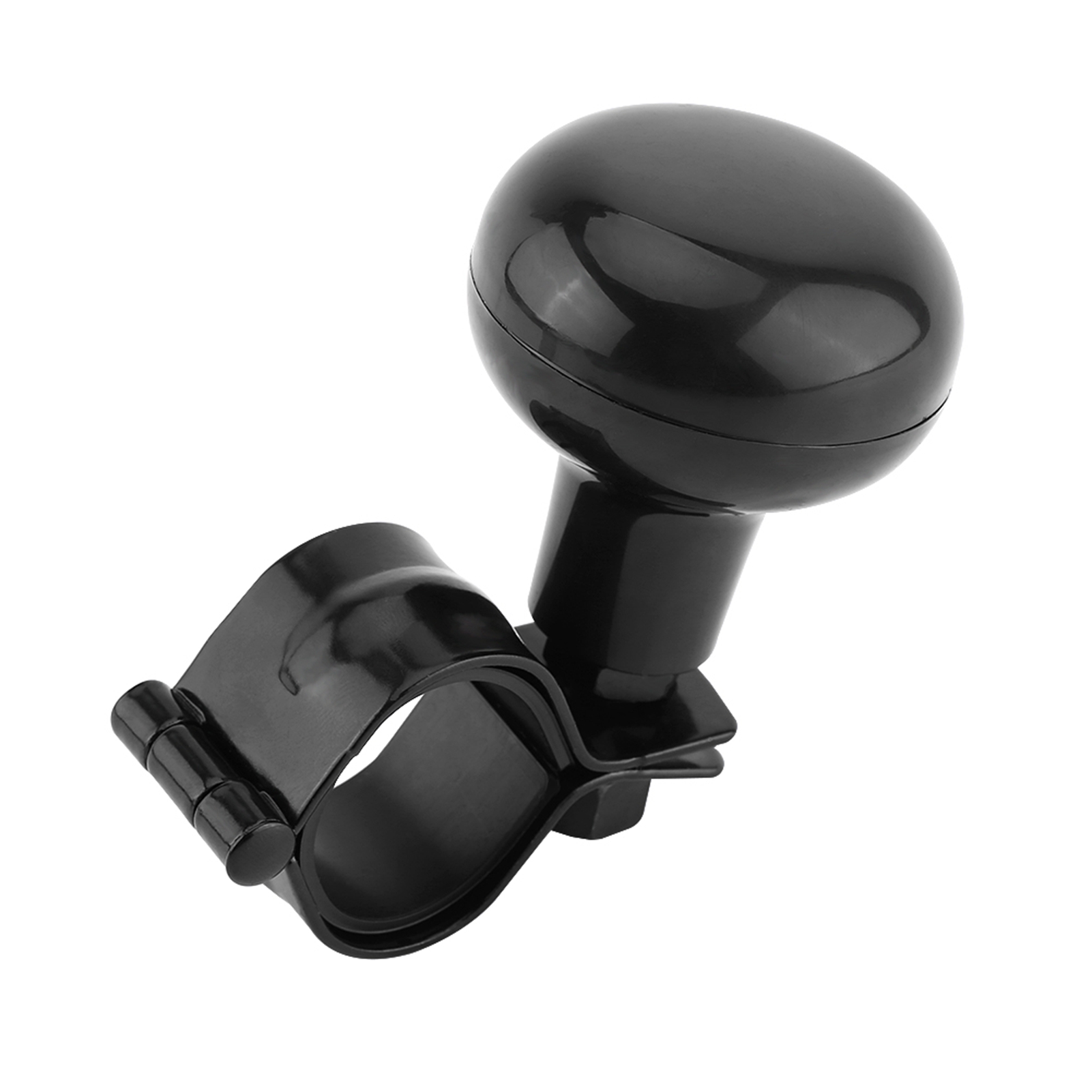 Manopola del volante per auto resistente Maniglia spinner nera Manopola spinner sterzo da 360 gradi Accessori per auto