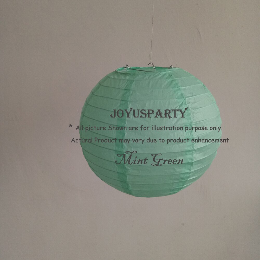 Juego de linternas de papel azules de 12 piezas, decoración colgante de papel redondo chino, lámparas de bola para decoraciones del hogar de 6 "8" 10 "12"
