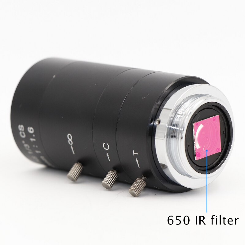 6-60mm Lens 2.0 MegaPixel 1/3" Manual Focus Lens CS Mount Infrared Night Vision Lens For CCTV Security Camera