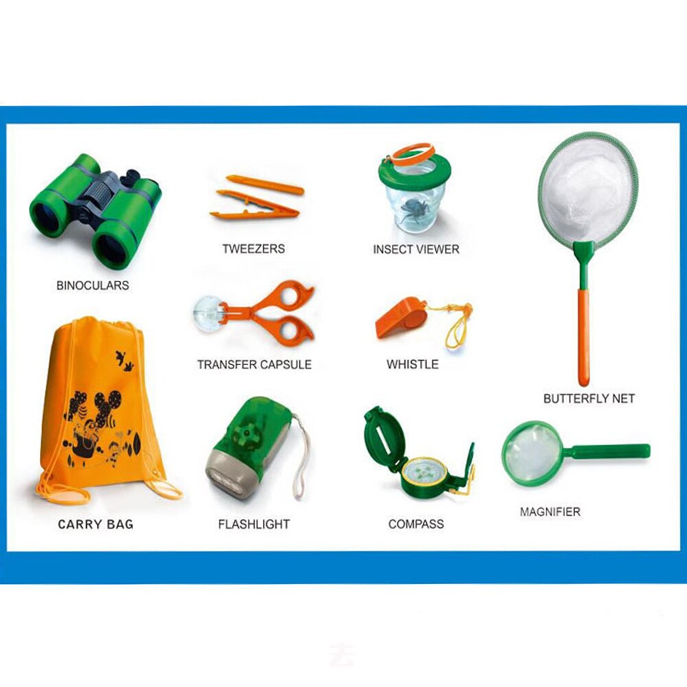 Bug Insect Catcher Adventure Toys Outdoor Camping Explorer Kits Outdoor Playing Sport Ornaments for Children Kids