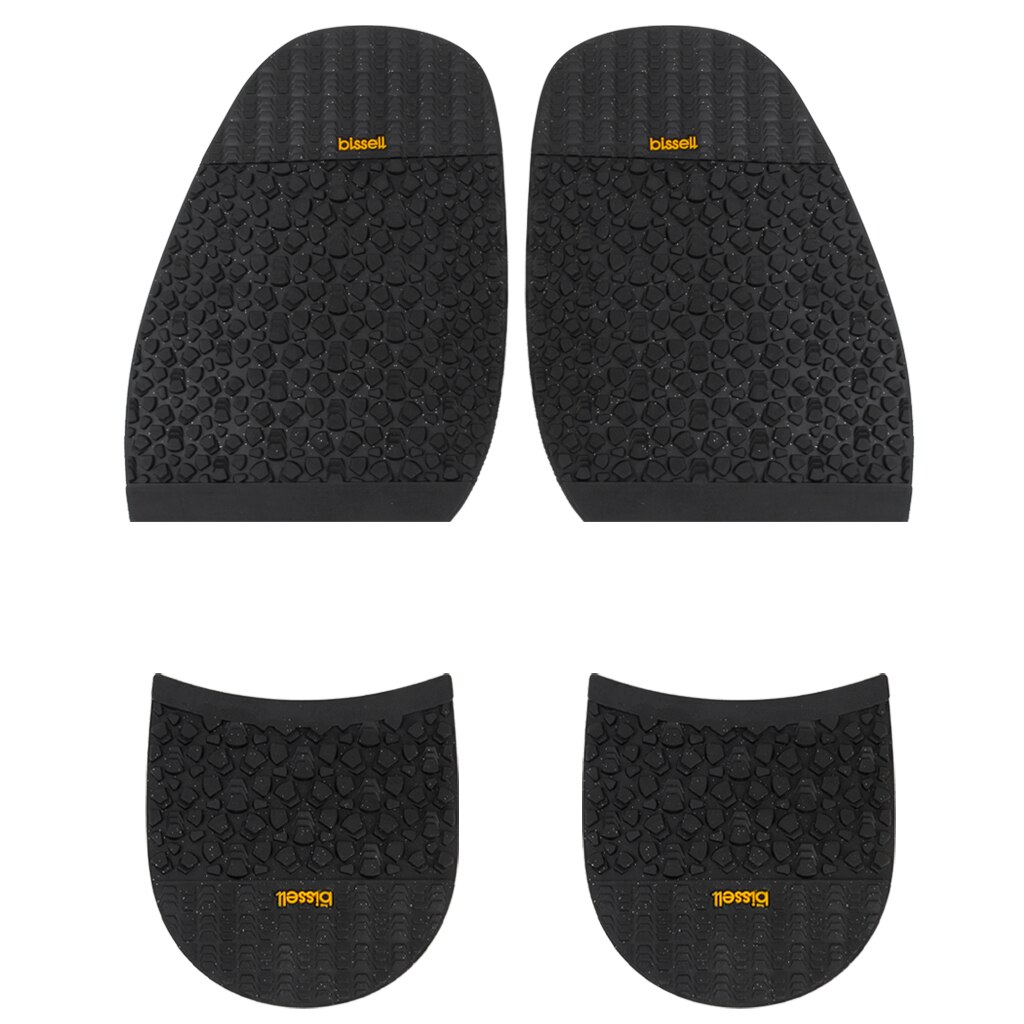 Footful Pair Rubber Stick on Half Soles + Heels Anti Slip Shoe Repair Supply: A
