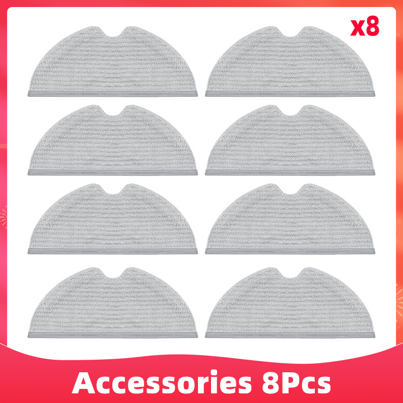Compatible For Xiaomi Dreame D9, D9Max, D9 Pro, Dreame Bot L10 Pro ,Mova L600 Z500 Robot Vacuum Cleaner Water Tank Mopping Pad: Dark Khaki