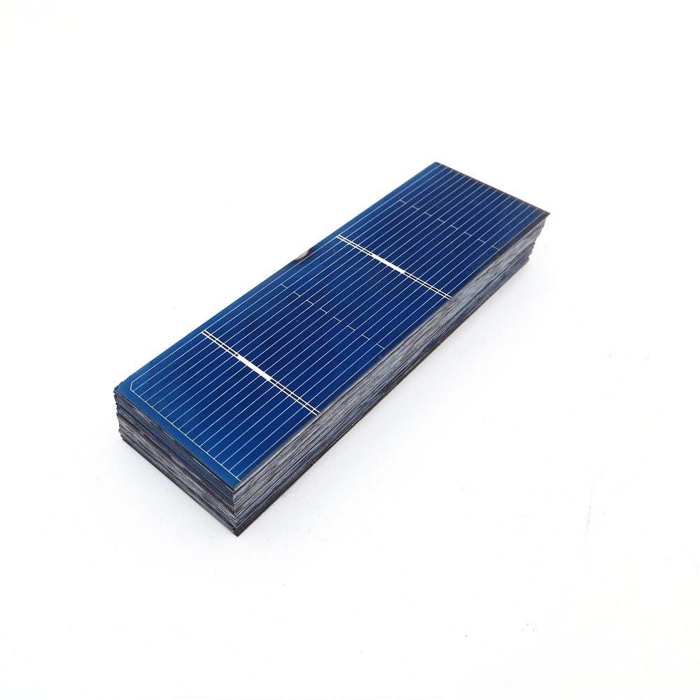 50 stk / lot solcellepanel diy polykrystallinsk silicium sunpower solpanel batterilader telefon 0.5v opladningslampe