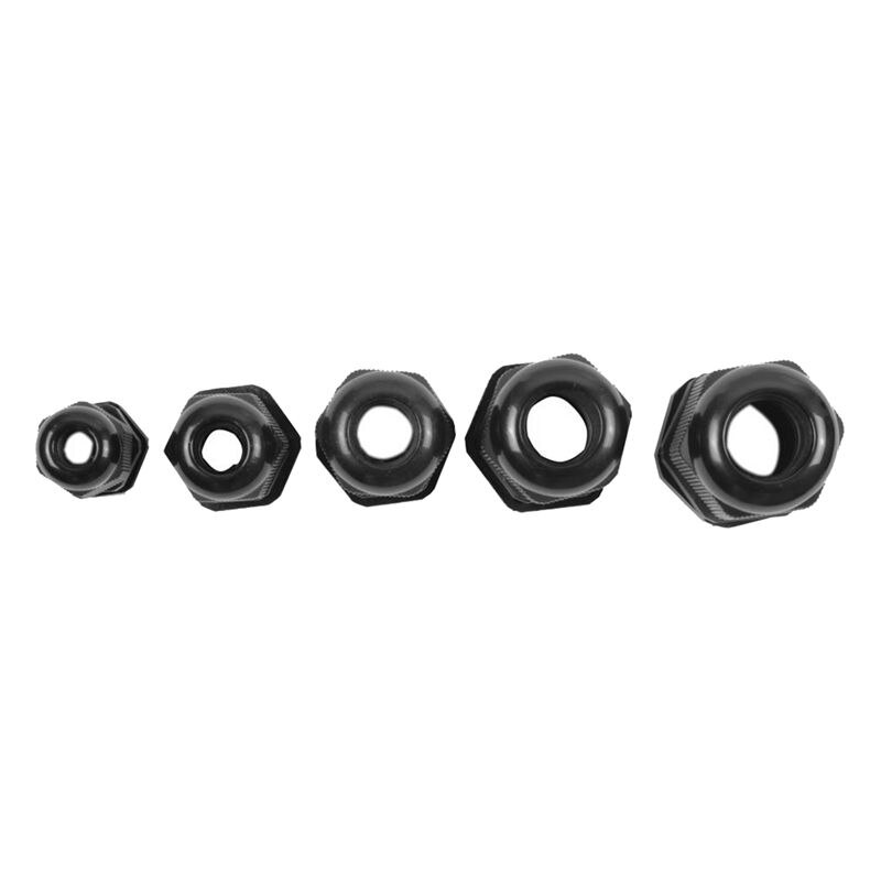 24 Pcs Plastic Waterdichte Verstelbare 3.5-13Mm Kabel Gland Gewrichten Pg7 Pg9 Pg11 Pg13.5 Pg16 Pack Van 24