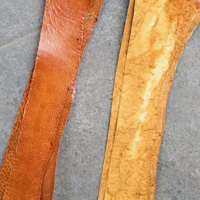 1 pcs Struisvogel leer stof voor horloge band/gesp 35*2.6 cm: 12