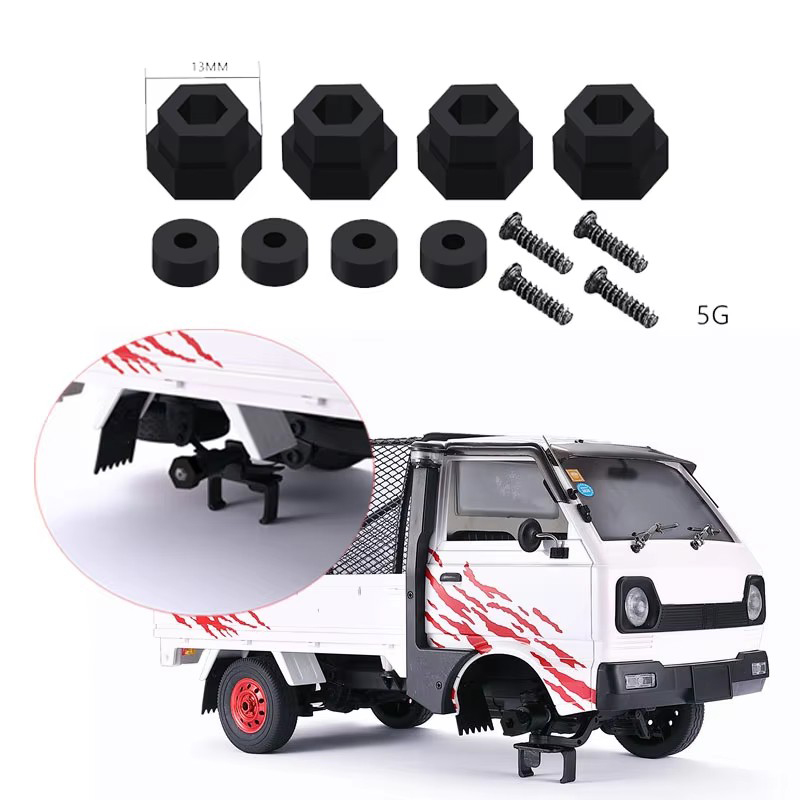 WPL D12 Lusterko wewnętrzne Wewnątrz widoku wstecznego 1/10 Ciężarówka 1/12 RC Crawler Cars Ulepszenia Len Parts Akcesoria do zdalnego sterowania Voiture: Lawenda