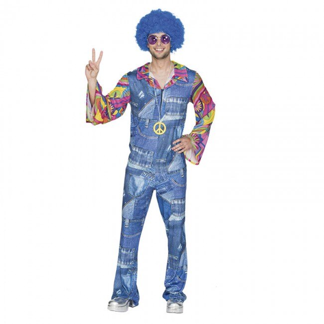 Hippie Kostuum Volwassen Cowboy 42-46