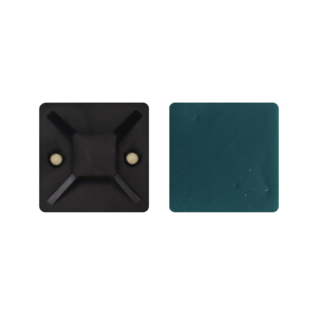 100 Stuks Black Cable Tie Mount Black Zip Tie Auto Cable Wire Verwijderbare Zelfklevende Kabelbinder Base Muur Houder mount Clip