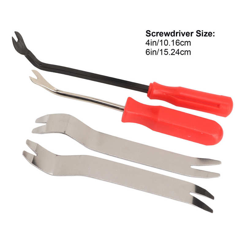 Radio Door Panel Trim Removal Abrasion Resistance Fastener Removers Universal Auto Trim Removal Tool Set Lightweight Easy Grip