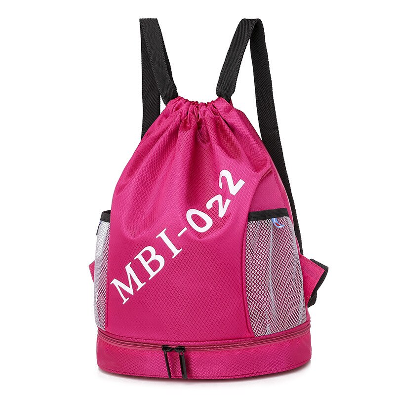 Koord Rugzak Purse Grote Capaciteit Draagbare Schooltas Mode Lichtgewicht Reistas