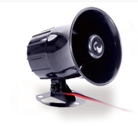 Large Sounds Wired Siren 120db Mini Wired Siren Horn DC 12V for Wireless Home Alarm Security System House