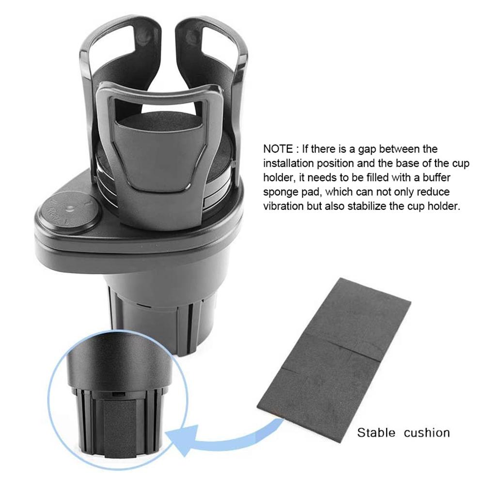 Auto Drinkfles Houder 360 Graden Draaibaar Water Bekerhouder Zonnebril Phone Organizer Opslag Auto Interieur Accessoires