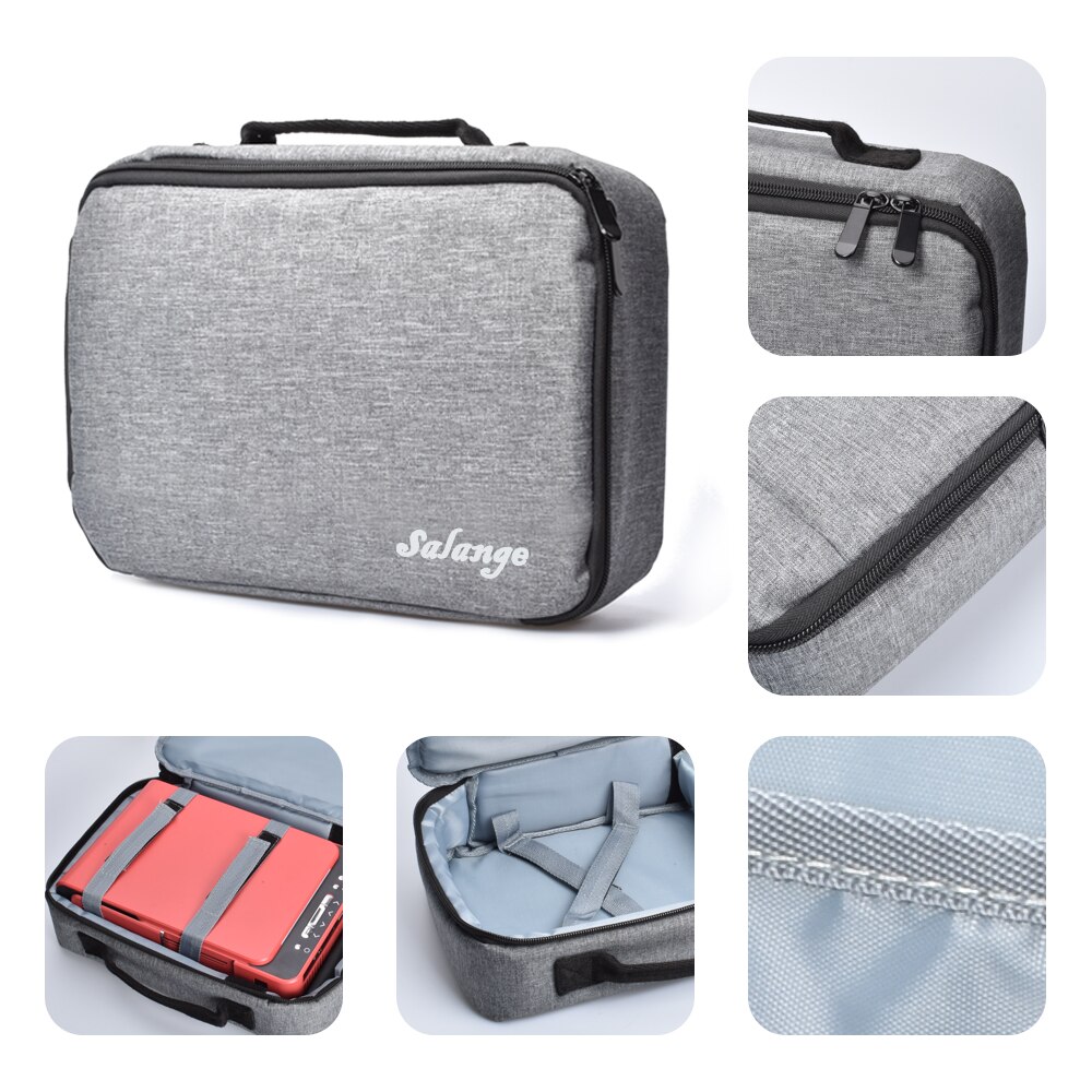 Sac de projecteur Salange pour Mini projecteur mallette de rangement de protection Portable, accessoires de projecteur Mini projecteur sac de voyage