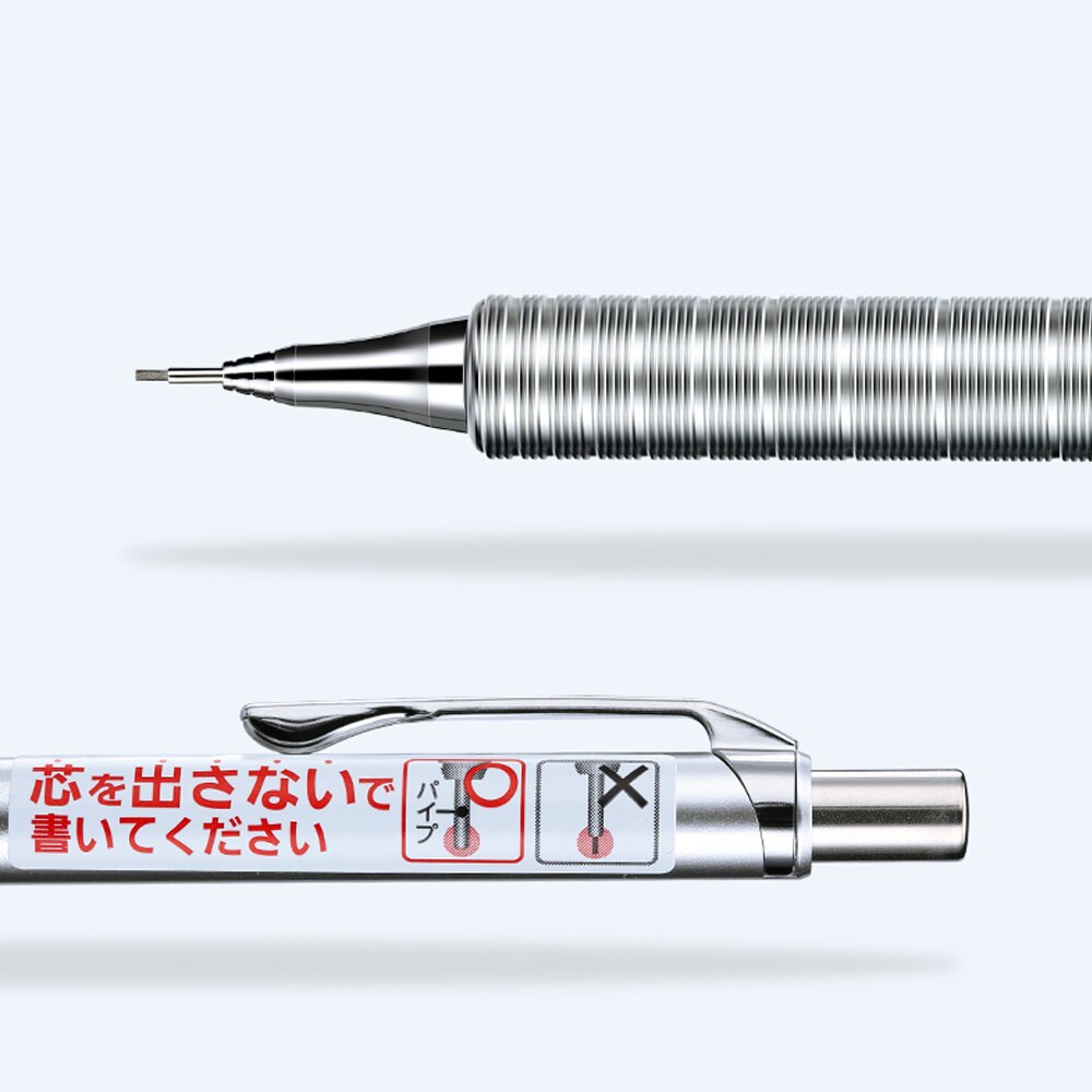Japan Pentel ORENZ Metal Mechanical Pencil XPP1005G 0.5mm Low Center of Gravity Drawing Pencil Student Office
