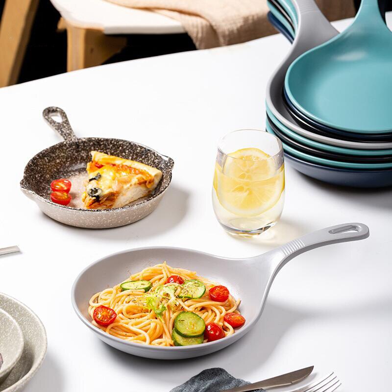 kitchen Casserole with non-stick coating marble Utensils for Pots Pan set Cooking pot home Dinner supplies Cookware