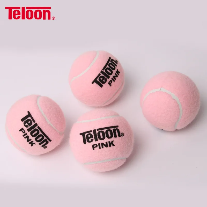 Rosa Tennisball, selbsttrainender Übungsball, hohe Haltbarkeit, verschleißfest, schönes Aussehen, Einzelspieler-RücklaufüSpund B